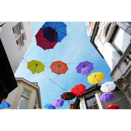 bunte Schirme